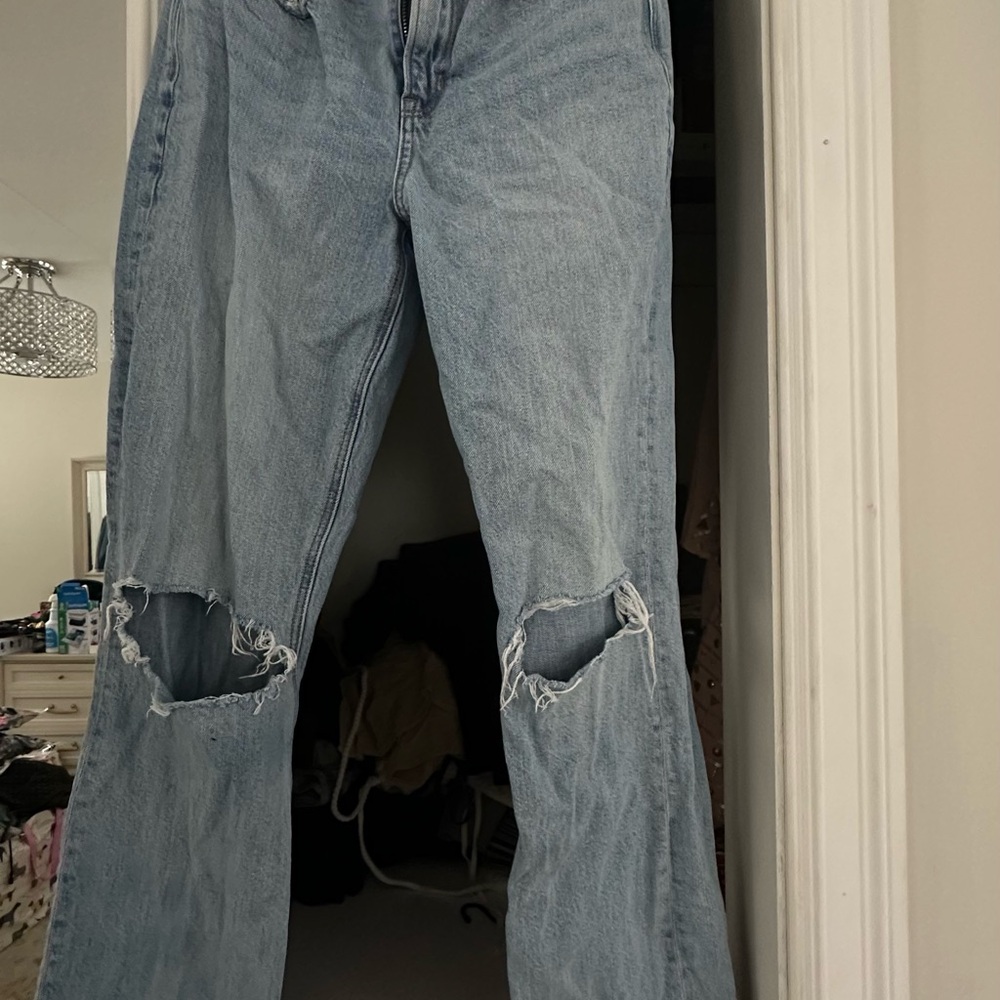 American Eagle Outfitters Light Blue Denim Jeans